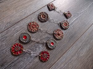 kolczyki ceramiczne